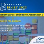 Brașov investiție de 500.000 de lei pentru modernizarea și extinderea Grădiniței nr. 5