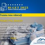 Brașov proiect PNL pentru suplimentarea bugetului direcției de asistență socială