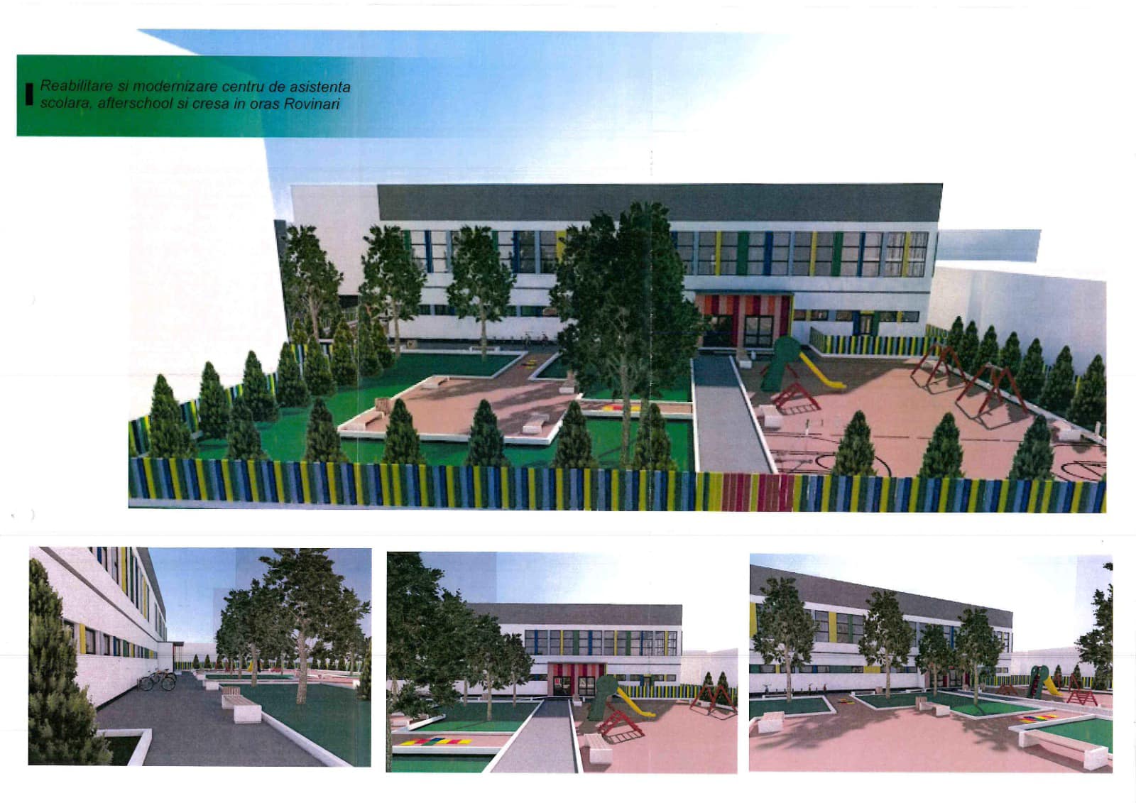 Renovarea energetică a clădirii Centru de asistență școlară after school și creșă în orașul Rovinari