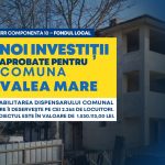 Vâlcea finanțare PNRR de peste 1,5 milioane lei pentru reabilitarea dispensarului din comuna Valea Mare