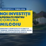Vâlcea: finanțare PNRR în valoare de 582.520 lei pentru comuna Milcoiu