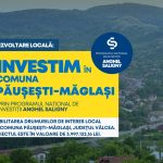 Vâlcea fonduri prin programul Anghel Saligny pentru reabilitarea drumurilor de interes local din comuna Păușești-Măglași