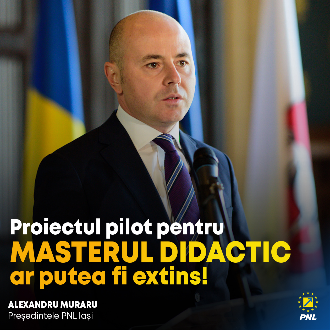 Deputatul Alexandru Muraru: Proiectul pilot pentru masterul didactic ar putea fi extins