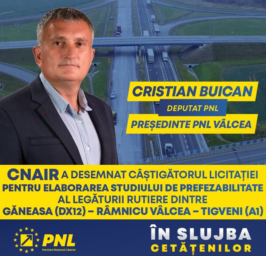 PNL Vâlcea deputatul Cristian Buican