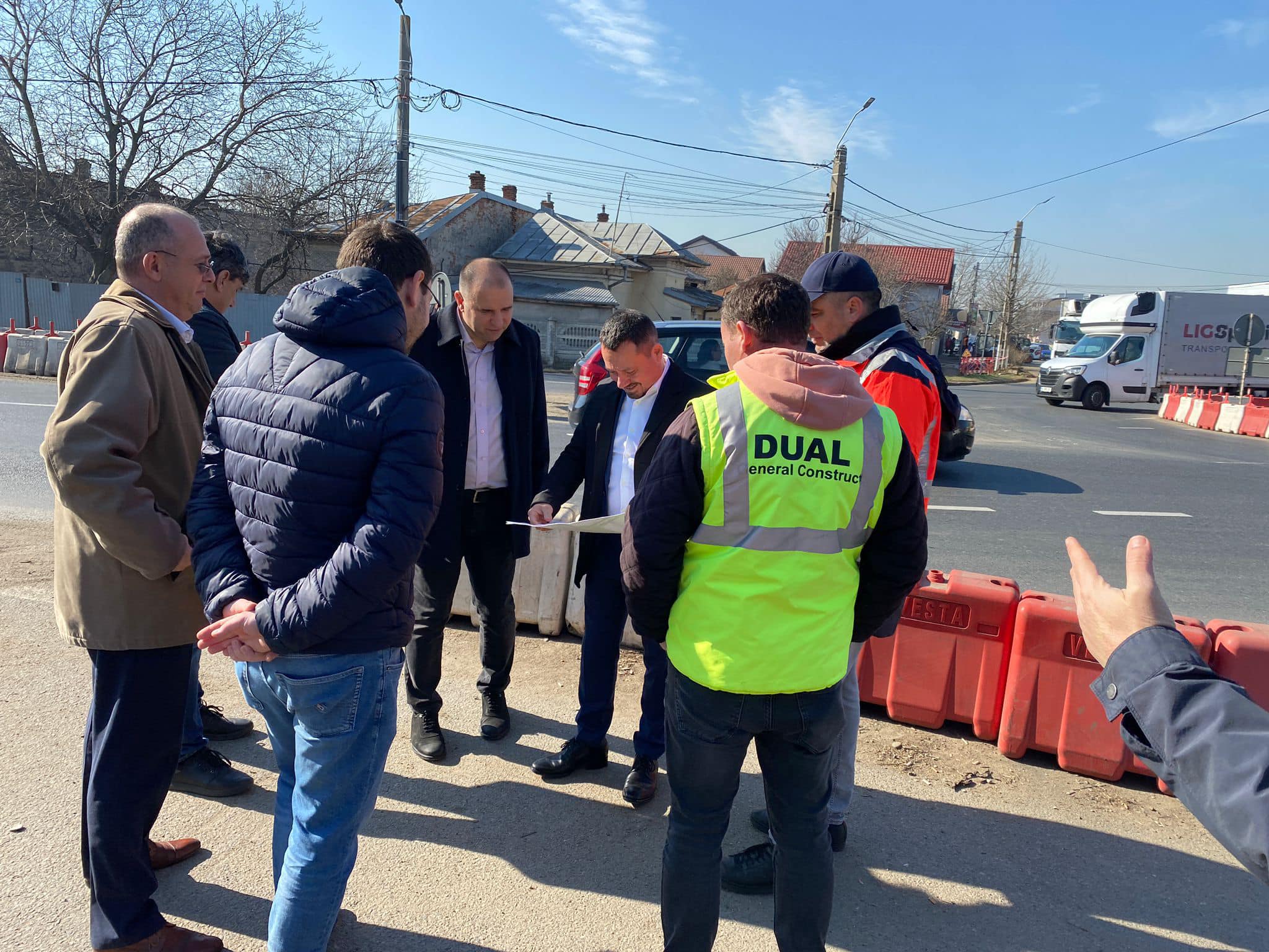 Secretarul de Stat Irinel Scrioșteanu: Încep lucrările la sensul giratoriu de pe DN2 din zona localității Afumați