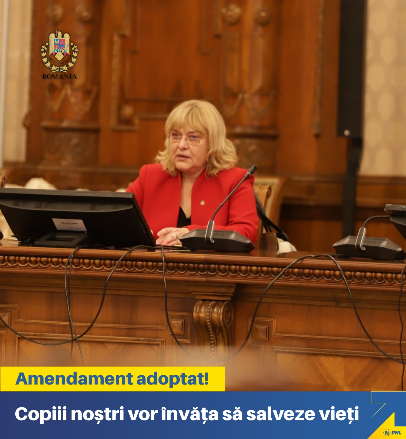 Deputat Cristina Vecerdi PNL Brasov