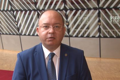 Ministrul afacerilor externe Bogdan Aurescu