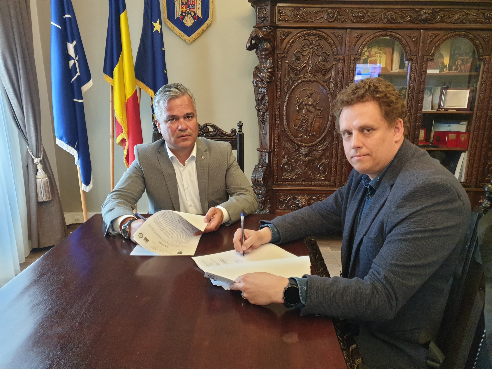 Președintele CJ Brașov Adrian Ioan Veştea - Spitalul Clinic Judeţean de Urgenţă (SCJU) Braşov are un nou manager interimar