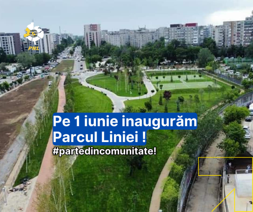 inaugurarea celui mai mare parc din Bucuresti