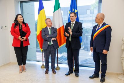 Primarul Emil Boc a participat la deschiderea Consulatului Irlandei în orașul Cluj