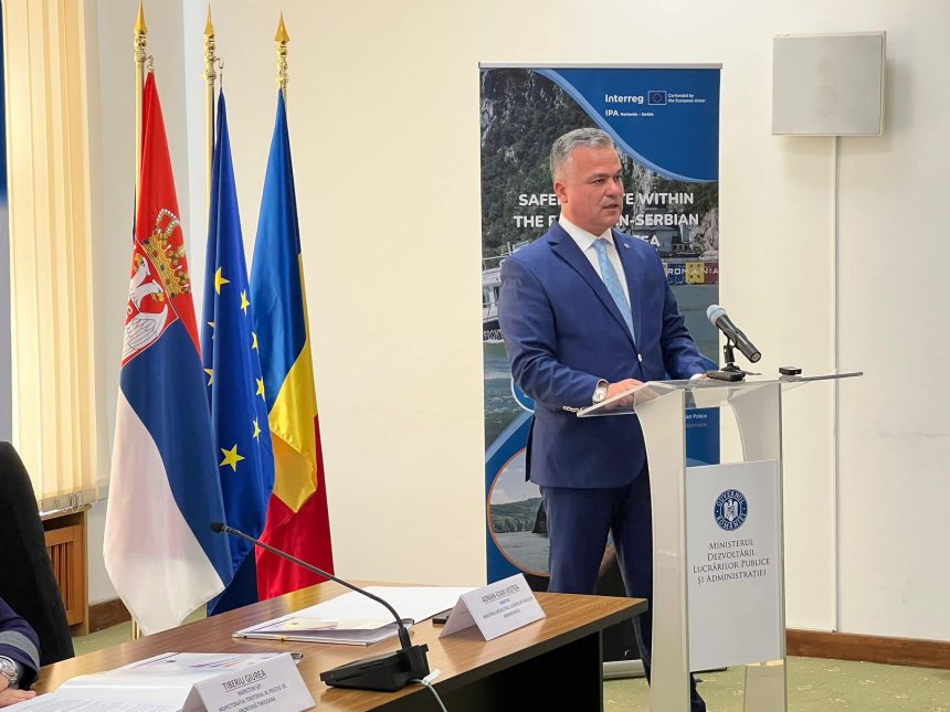 Ministrul Adrian Veștea: proiect de 13,8 mil. euro pentru consolidarea securității în zonele de frontieră