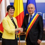 Primarul Emil Boc: Adelheid Folie, ambasadoarea Austriei, a efectuat o vizită de lucru la Primăria Cluj-Napoca