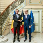 Preşedintele Klaus Iohannis a discutat la Bruxelles cu premierul Alexander De Croo