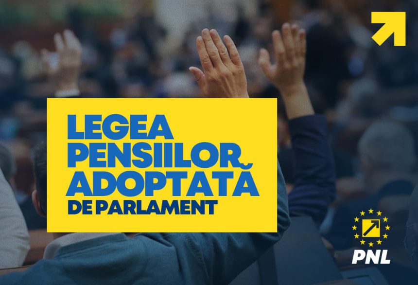 Președintele PNL Nicolae Ciucă: Legea pensiilor adoptată de Parlament