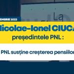 Preşedintele Senatului Nicolae Ciucă: Partidul Național Liberal a votat proiectul noii legi a pensiilor la Senat