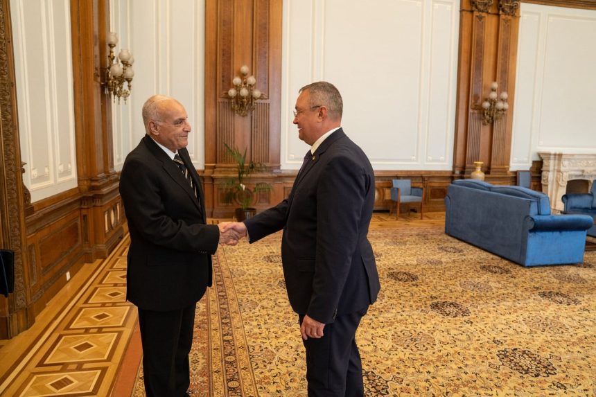 Preşedintele Senatului Nicolae Ciucă a discutat cu ministrul Afacerilor Externe al Republicii Algeriene Democratice și Populare despre relațiile economice dintre România și Algeria