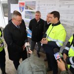 Preşedintele Senatului Nicolae Ciucă a vizitat șantierul podului peste Tisa, care va lega județul Maramureș de regiunea Transcarpatia din Ucraina