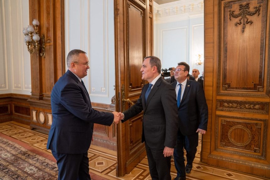 Preşedintele Senatului Nicolae Ciucă: întâlnire cu ministrul Afacerilor Externe al Republicii Azerbaidjan, Jeyhun Bayramov