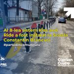 București: Administrația Ciprian Ciucu a instalat al 8-lea sistem Kiss and Ride in proximitatea Școlii Constantin Brâncuși din Sectorul 6
