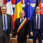 Cluj Napoca Primarul Emil Boc s a întâlnit cu ambasadorul Republicii Franceze în România și ambasadorul Republicii Federale Germania în România
