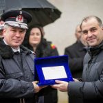Cluj Napoca Viceprimarul Dan Ștefan Tarcea a participat la ceremonia de predare a drapelului de luptă al ISU