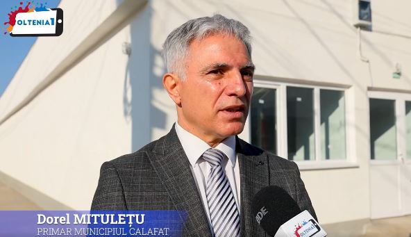 Dolj Primarul Dorel Mitulețu a anunțat finalizarea lucrărilor la noua piață industrială din Calafat