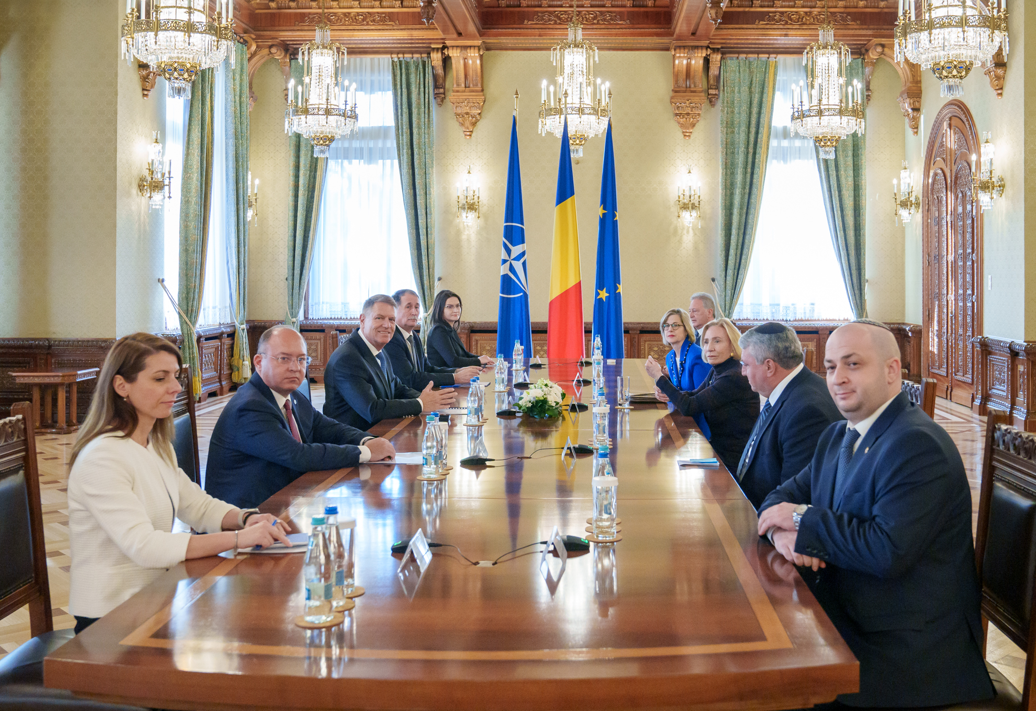 Președintele Klaus Iohannis a primit delegația conducerii American Jewish Joint Distribution Committee (JDC) la Palatul Cotroceni
