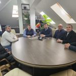 Câmpia Turzii primarul Dorin Lojigan a primit vizita președintelui Federației Române de Rugby Alin Petrache