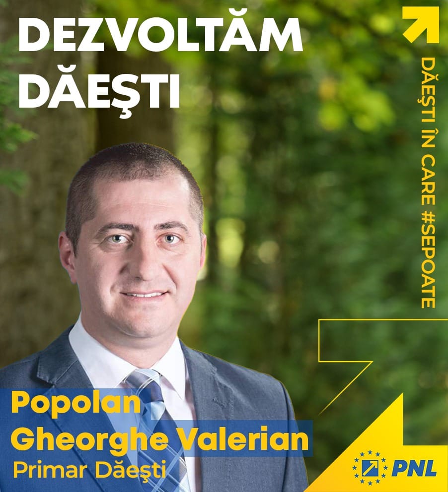 PNL Vâlcea Administrație liberală de excepție în comuna Dăești prin grija Primarului George Popolan