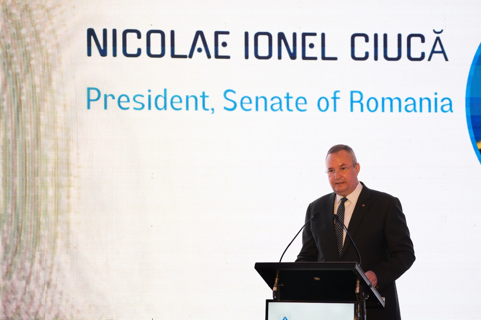 Preşedintele Senatului Nicolae Ciucă a vorbit la evenimentul DISB Digital Innovation Summit Bucharest